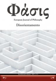 Phàsis. European journal of philosohy (2025). Vol. 9: Disorientamento