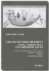 Oratio pro Rhodiensibus. Catone, l'Oriente greco e gli imprenditori romani