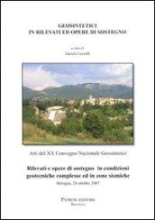 Geosintetici in rilevati ed opere di sostegno. Atti del 20° Convegno nazionale geosintetici