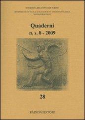 Quaderni del Dipartimento di filologia linguistica e tradizione classica (2009): 8