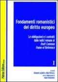 Fondamenti romanistici del diritto europeo: 1