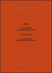 Dieci contributi per Gabriele Burzacchini