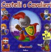 Castelli e cavalieri. Con 5 puzzle