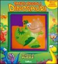 Tanti piccoli dinosauri. Libro puzzle