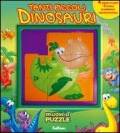 Tanti piccoli dinosauri. Libro puzzle