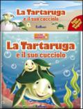 La tartaruga e il suo cucciolo. Il mio bagnetto
