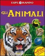 Gli animali. Con adesivi. Con poster