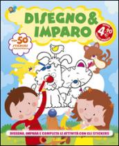 Disegno & imparo. Con adesivi