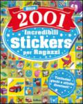 Oltre 2001 fantastici stickers per ragazzi. Con adesivi