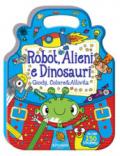 Robot, alieni e dinosauri. ColorStickers