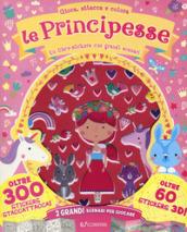 Le principesse. Gioca attacca e colora