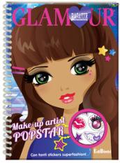 Make-up artist popstar. Ragazze glamour