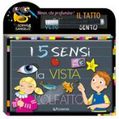 I 5 sensi. Scrivo e cancello. Con gadget