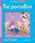 I tre porcellini. Finestrelle in puzzle