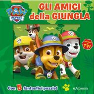 Gli amici della giungla. Paw Patrol. Libro puzzle. Ediz. a colori