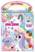 Gli unicorni. Libri a spasso. Ediz. illustrata. Con gomma e 6 matite