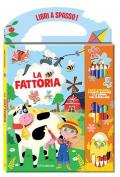 La fattoria. Libri a spasso. Ediz. illustrata. Con gomma. Con 6 matite bicolore