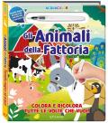 Gli animali della fattoria. Acquacolor. Ediz. illustrata. Con pennello ad acqua