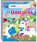 Gli unicorni. Acquacolor. Ediz. illustrata. Con pennello ad acqua