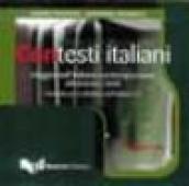 Contesti italiani. Viaggio nell'italiano contemporaneo attraverso i testi. 2 CD Audio