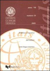 Itals. Didattica e linguistica dell'italiano come lingua straniera (2009). 19.