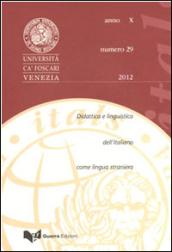 Itals. Didattica e linguistica dell'italiano come lingua straniera (2012): 29