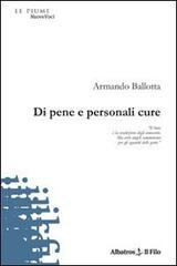 Di pene e personali cure