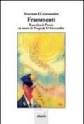 Frammenti. Raccolta di poesie in onore di Pasquale D'Alessandro