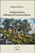 Analisi tematica dell'opera di Francesco Jovine