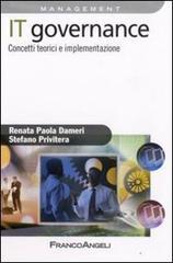 IT governance. Concetti teorici e implementazione