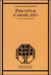 Precettor d'amabil rito. Studi su Giuseppe Parini