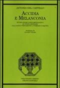 Accidia e melanconia. Studio storico-fenomenologico su fonti cristiane dall'antico testamento a Tommaso D'Aquino: Studio storico-fenomenologico su fonti ... D'Aquino (Critica letteraria e linguistica)