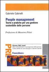 People management. Teorie e pratiche per una gestione sostenibile delle persone