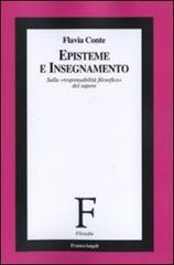 Episteme e insegnamento. Sulla «responsabilità filosofica» del sapere