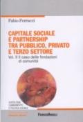Capitale sociale e partnership tra pubblico, privato e terzo settore: 2