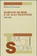 Mariano Rumor e le Acli vicentine 1945-1958