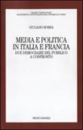 Media e politica in Italia e Francia. Due democrazie del pubblico a confronto