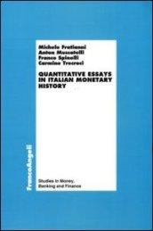 Quantitative essays in italian monetary history