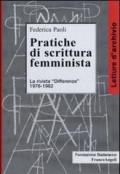 Pratiche di scrittura femminista. La rivista «Differenze» 1976-1982