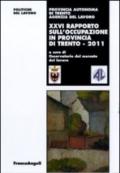 Ventiseiesimo rapporto sull'occupazione in provincia di Trento