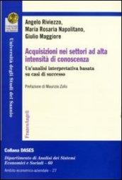 Acquisizioni nei settori ad alta intensità di conoscenza. Un'analisi interpretativa basata su casi di successo