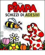 Pimpa schizzi di adesivi. Con adesivi