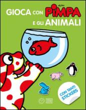 Gioca con Pimpa e gli animali. Con adesivi