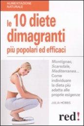 Le dieci diete dimagranti più popolari ed efficaci