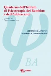 Quaderno dell'Istituto di psicoterapia del bambino e dell'adolescente: 34