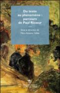 Du texte au phénomène: parcours de Paul Ricoeur