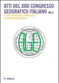 Atti del 31° Congresso geografico italiano: 2