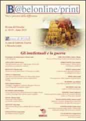 Babelonline print vol. 18-19: Gli intellettuali e la guerra