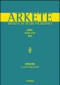 Arkete. Rivista di studi filosofici. Nuova serie (2015)