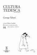 Cultura tedesca. Vol. 51: George Tabori.